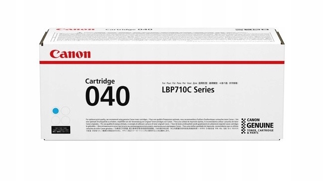 Canon Crg 040 C, azúrový 0458C001