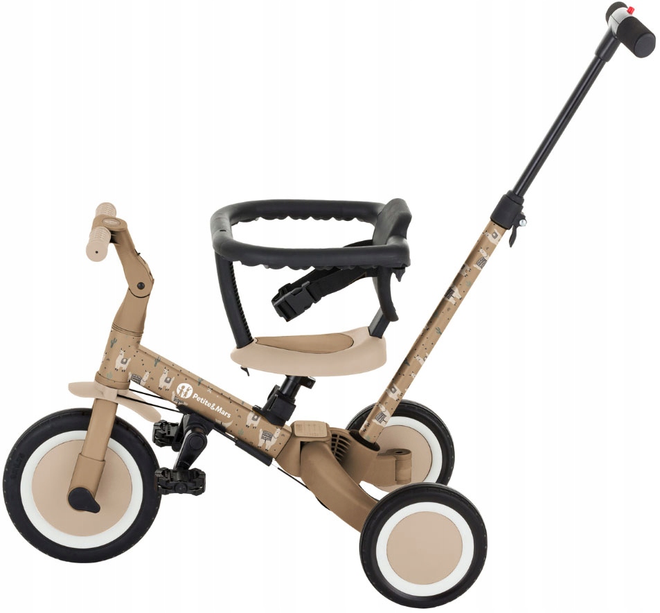 Petite&Mars Turbo wielofunkcyjny rowerek trójkołowy 5w1 Le Llama Vibes