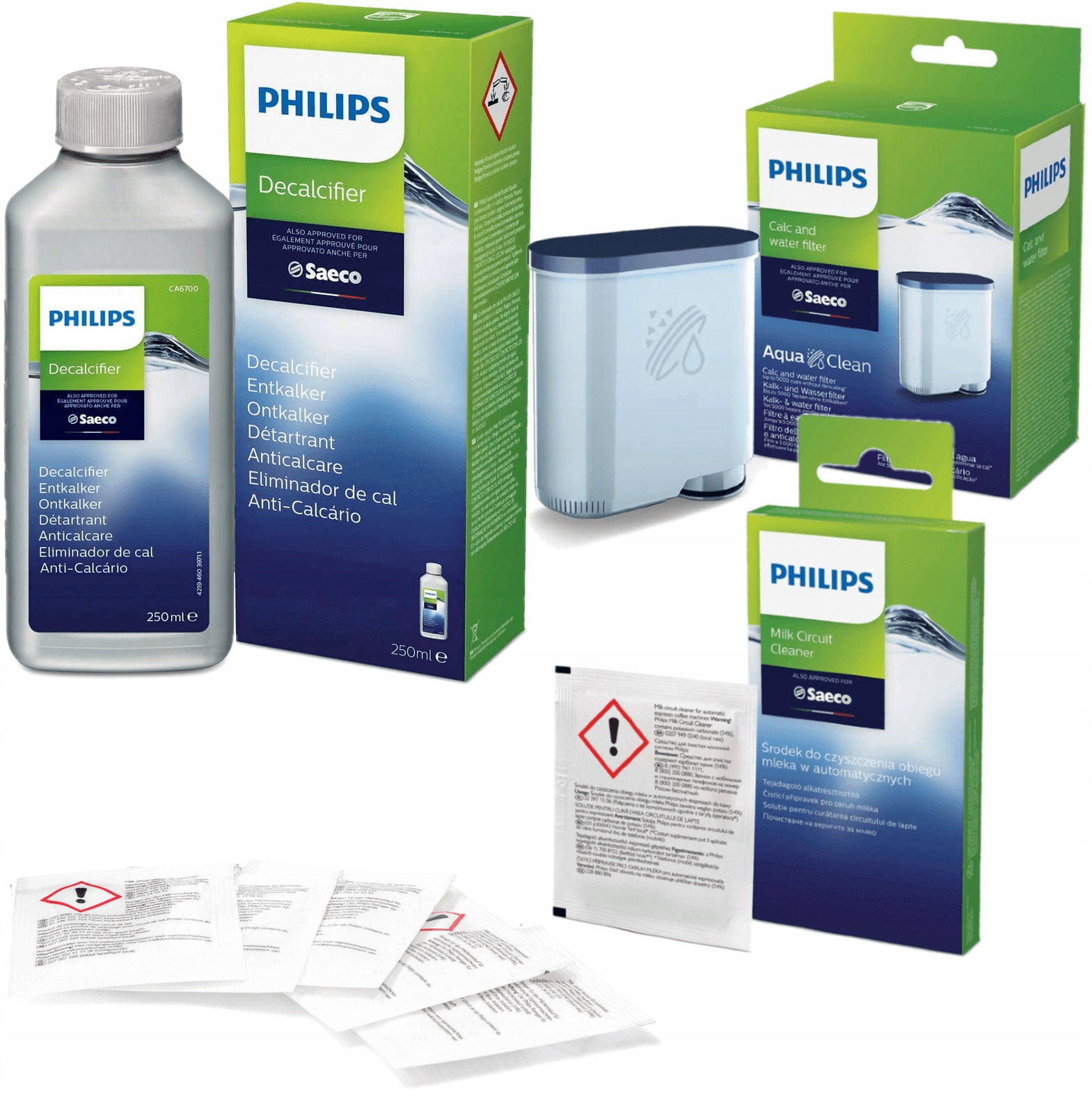 Odkamieniacz Saszetki Filtr Wody Aquaclean Philips