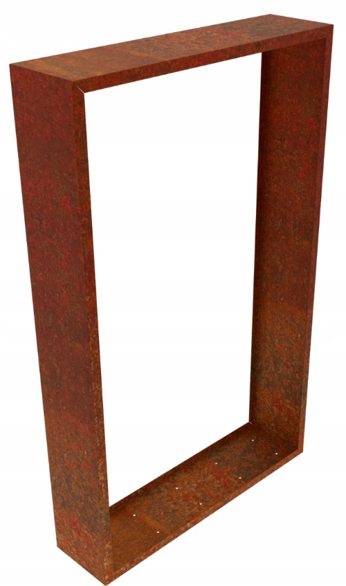 Stojak na drewno STAL CORTEN 100×39×200 cm VIRIDI EAN (GTIN) 5903819000238