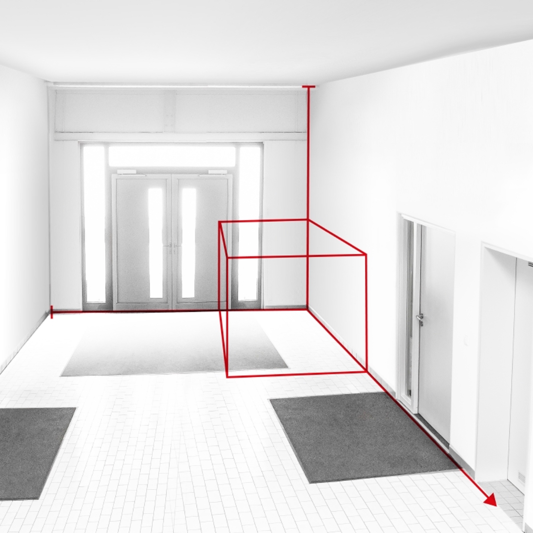 MIERNIK LASEROWY DALMIERZ TC-LD 50m EINHELL Maksymalny zasięg 31-60 m