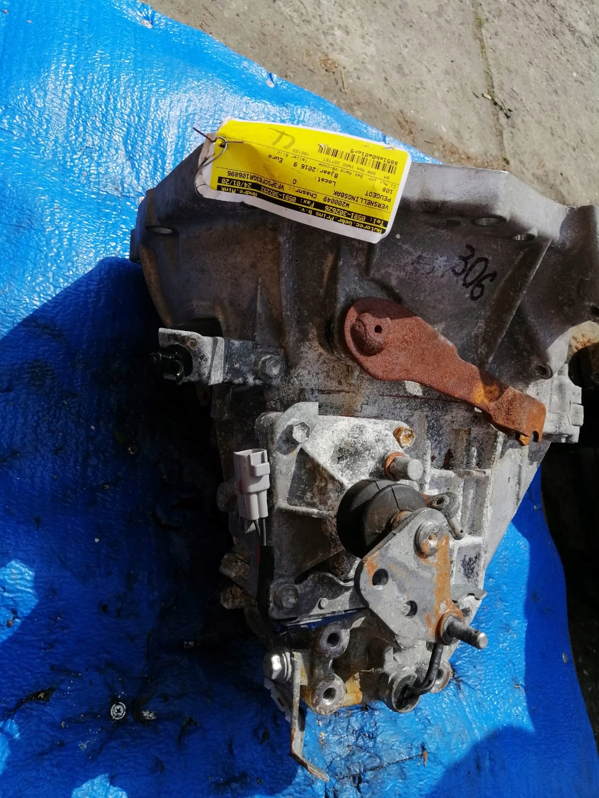 Getriebe PEUGEOT 108 CITROEN C1 1.0 20TT57 155tys