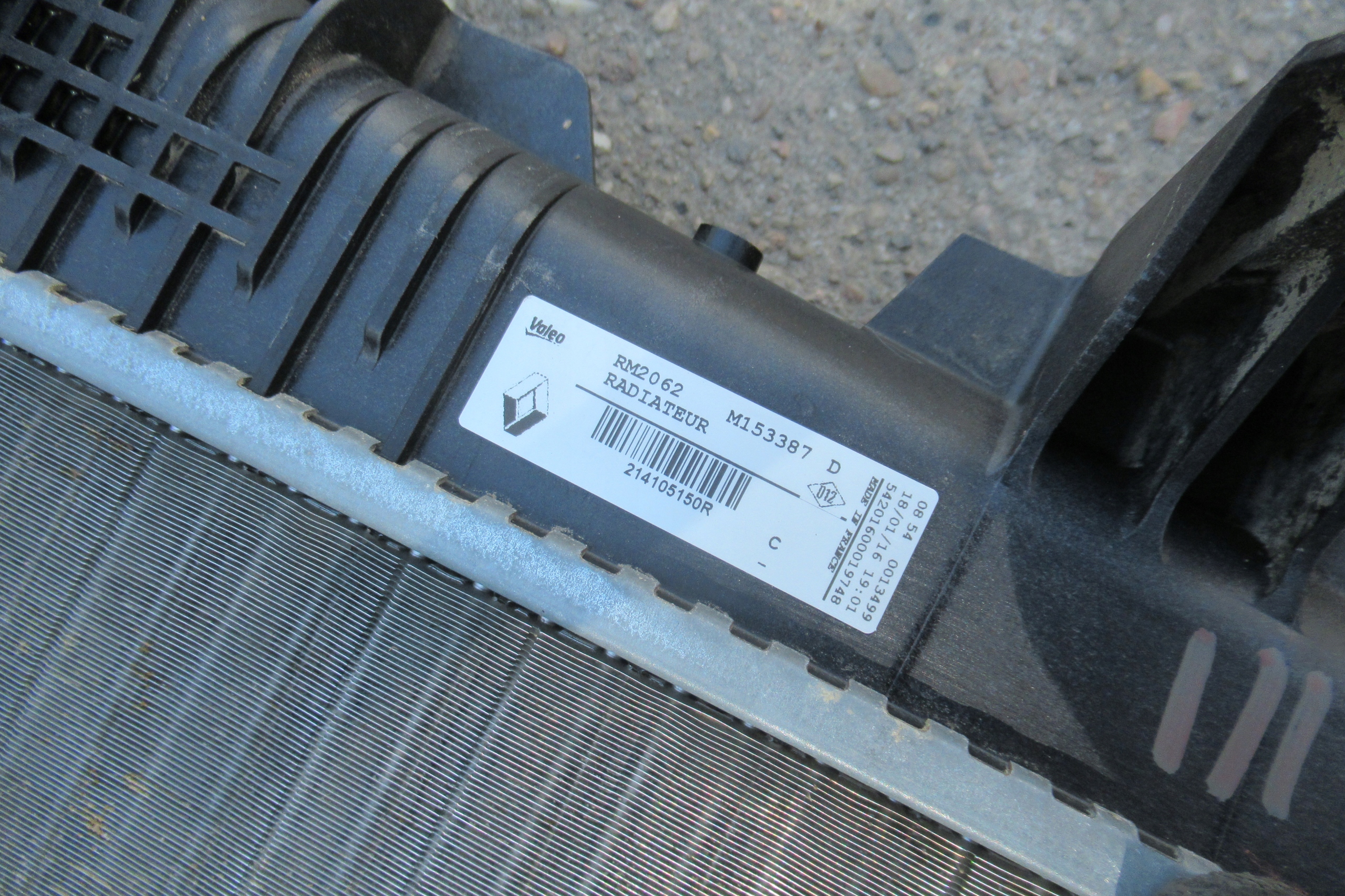 MEGANE III air conditioning radiator 214105150R