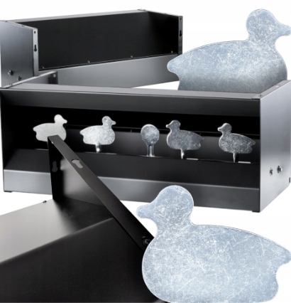 Lapač Střeliva magnetický střelnice kachní štít černý hrubý