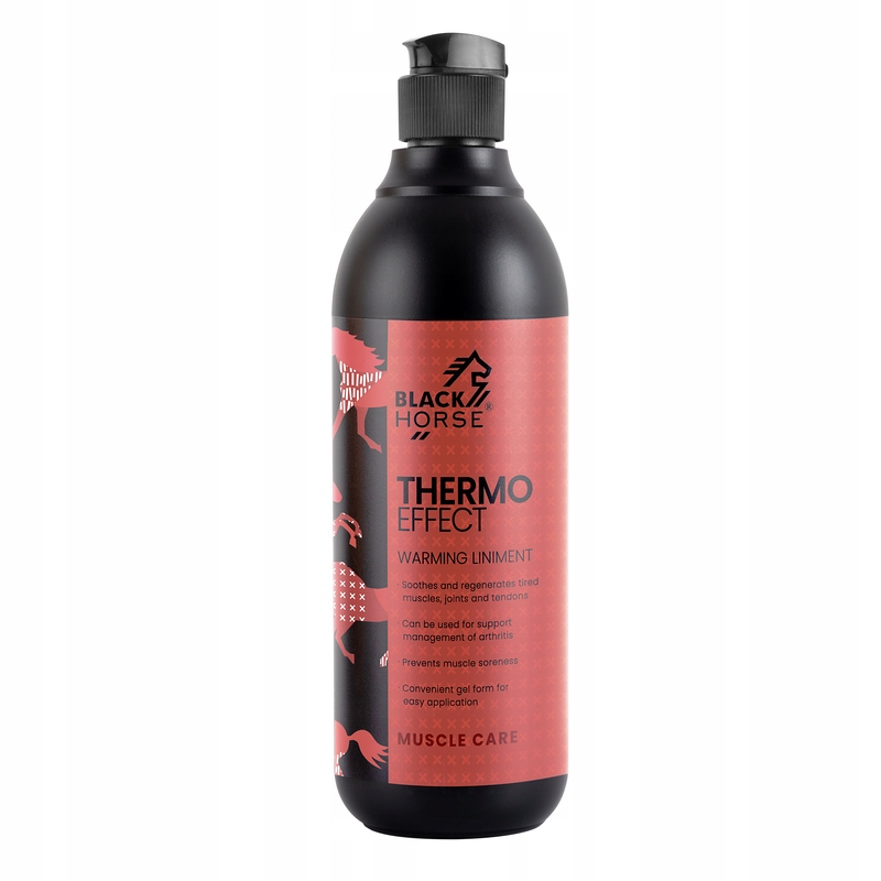 

Wcierka rozgrzewająca dla koni Thermo Effect Black