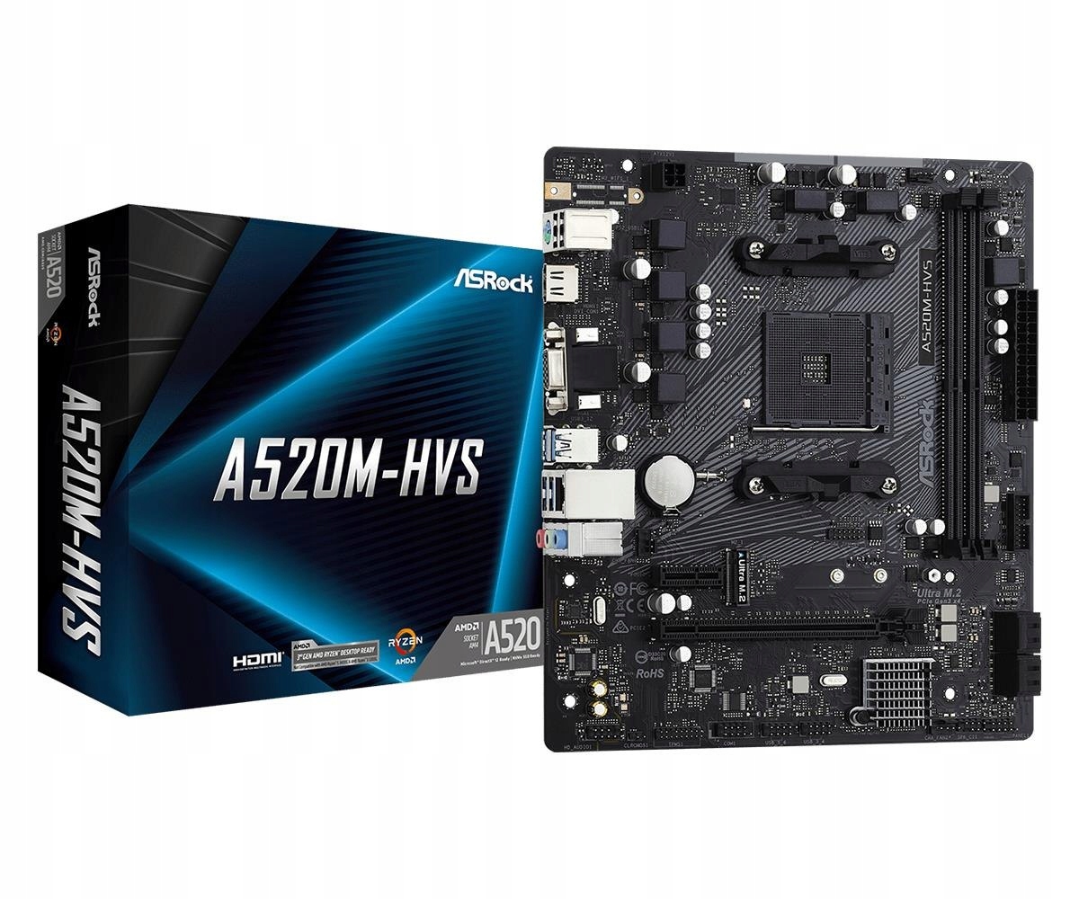 Płyta główna ASRock A520M-HVS Micro Atx