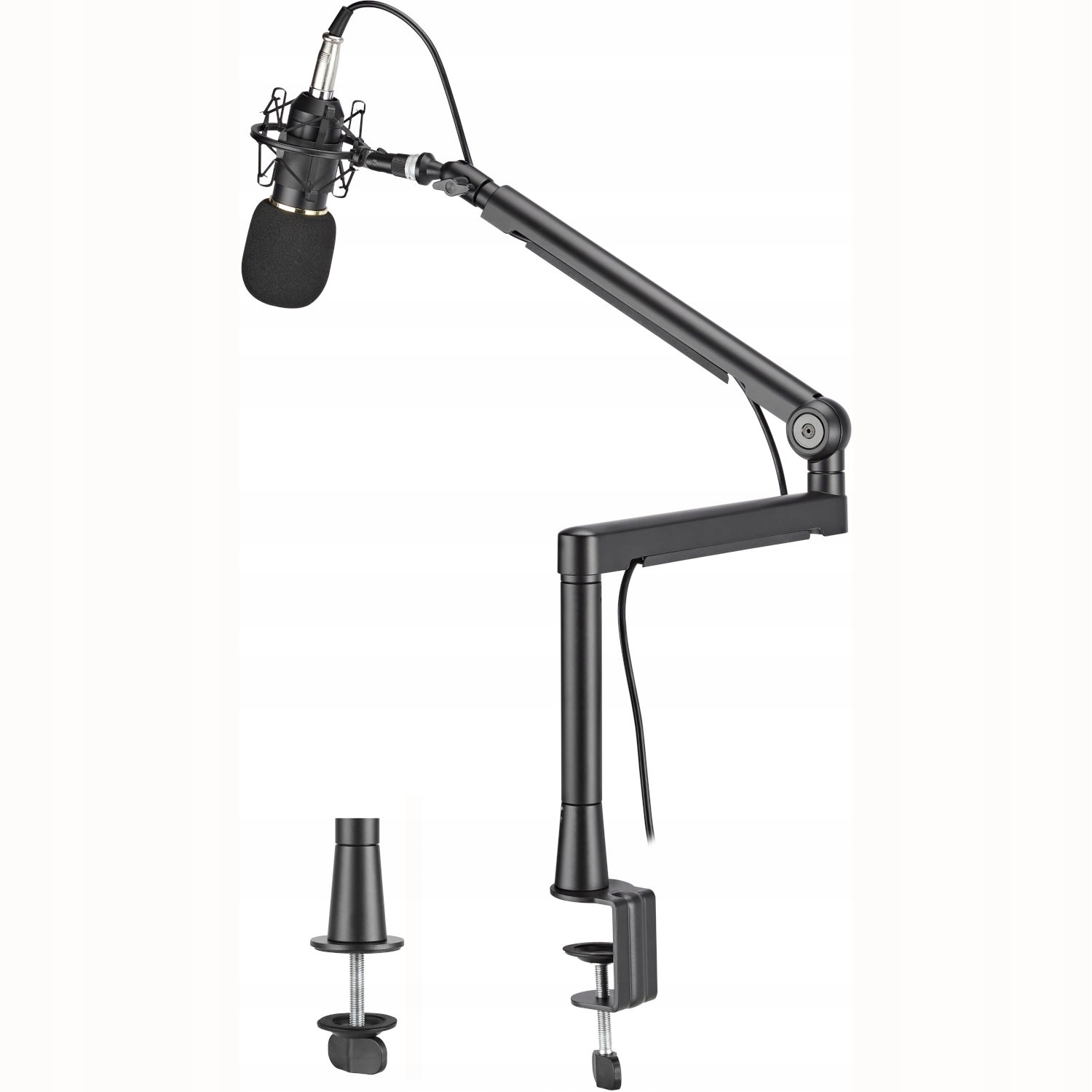 MOZOS SB40 STATYW BIURKOWY NA MIKROFON RAMIĘ PROFESJONALNY DO BLATU UCHWYT