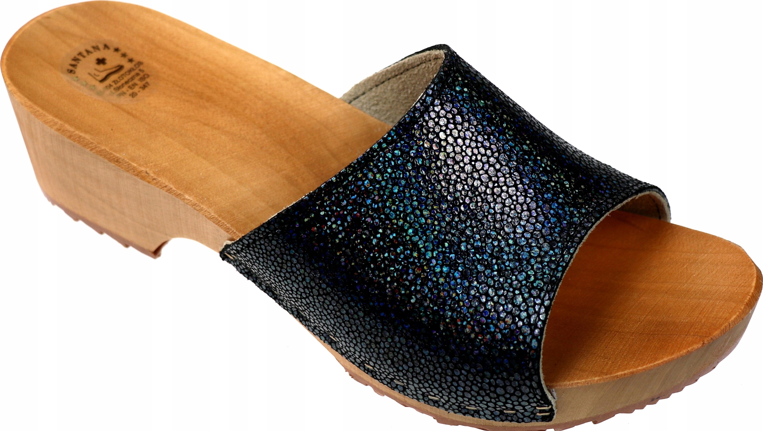 Zdrowotne profilowane drewniaki chodaki _37_AMEWIK