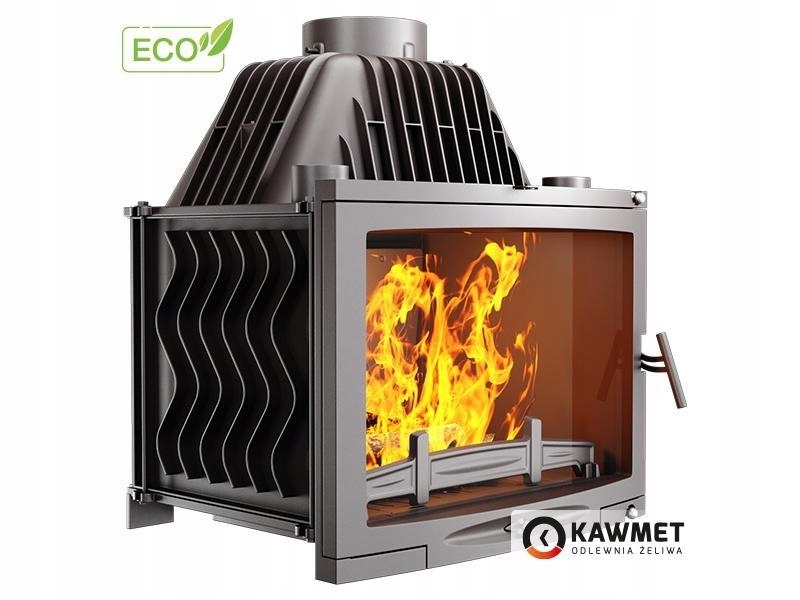 Litinová krbová vložka Kawmet W17 Panorama (16,1 kW) Eco