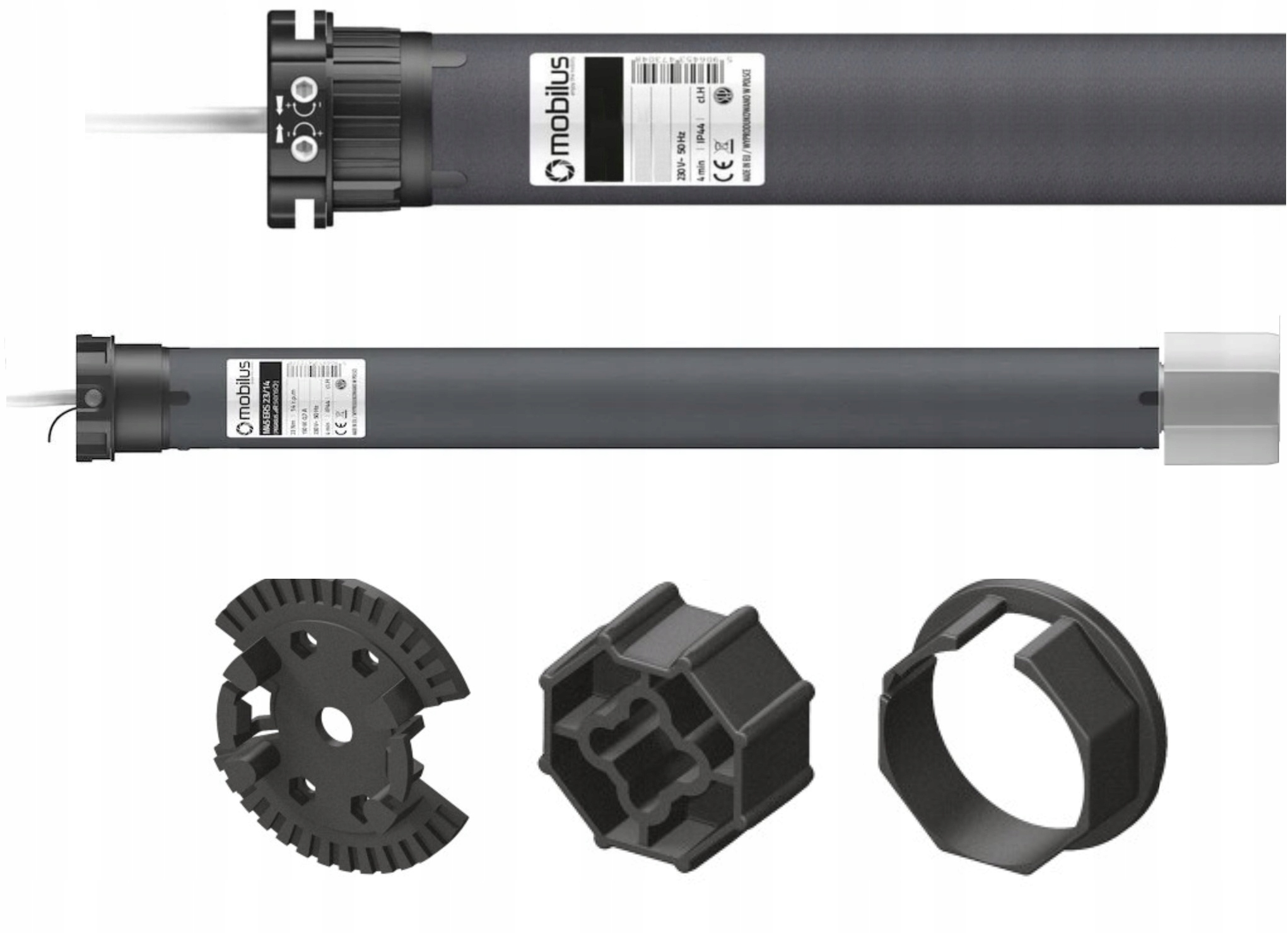 Rádiový motor pre vonkajšie rolety Mobilus M45 Ers FI60mm 13Nm s detekciou