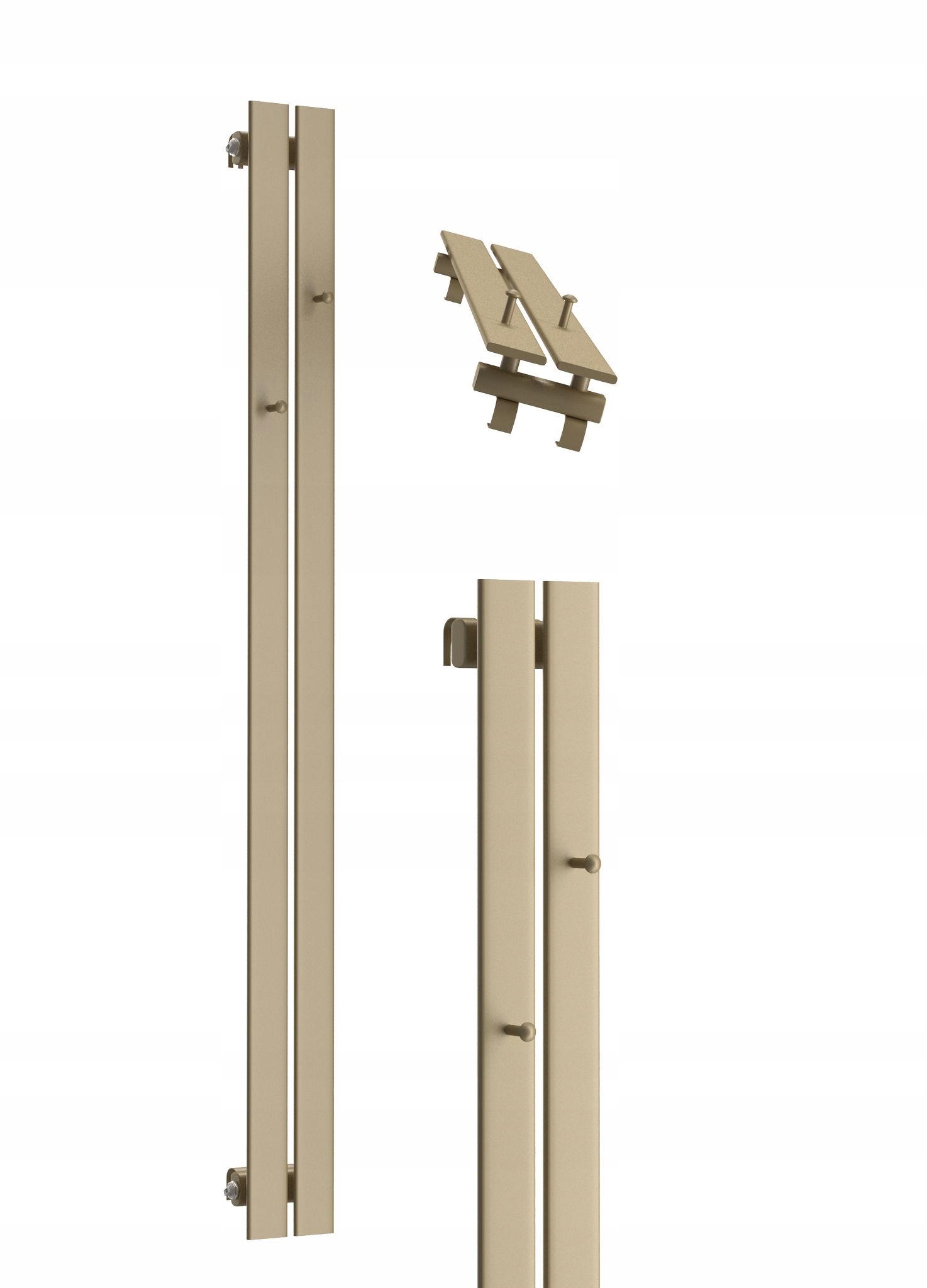 Dekorativní Radiátor Bellohook 120x15 quartz 2