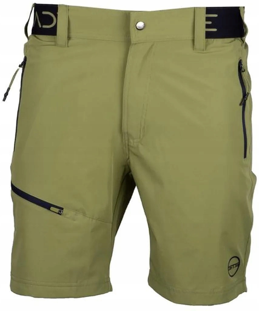 pánské outdoorové turistické kraťasy šortky GTS605061M zelené M
