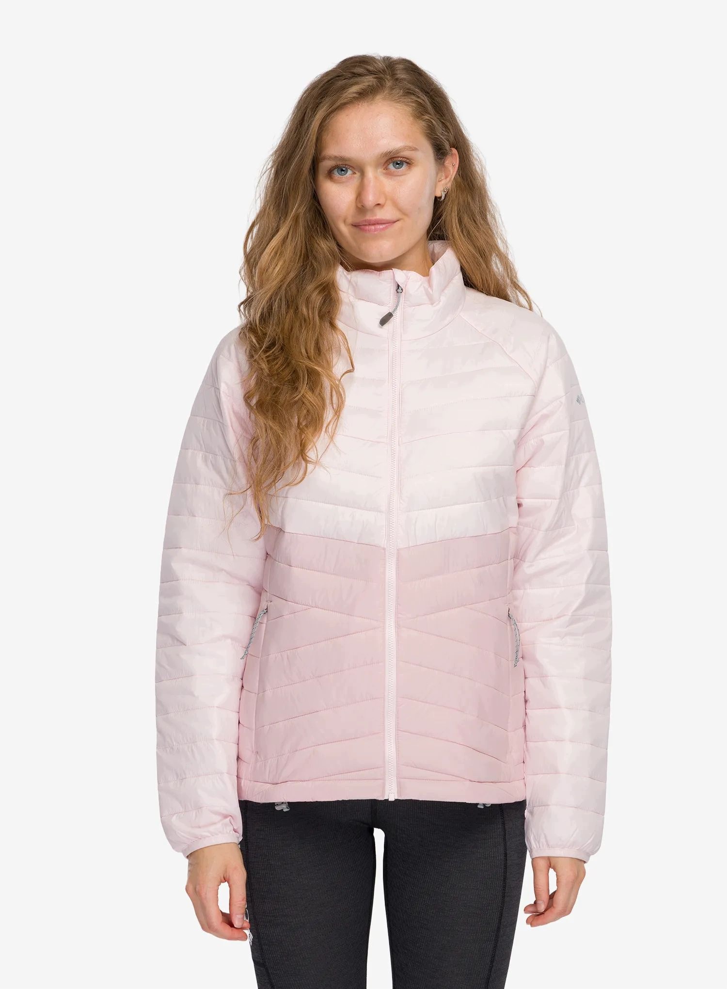 Dámská bunda Columbia Powder Pass Jacket minerální pink/powder pink M