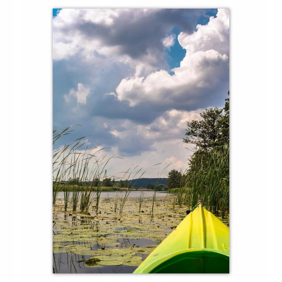 

Plakat 62x93 Kajakiem po jeziorze