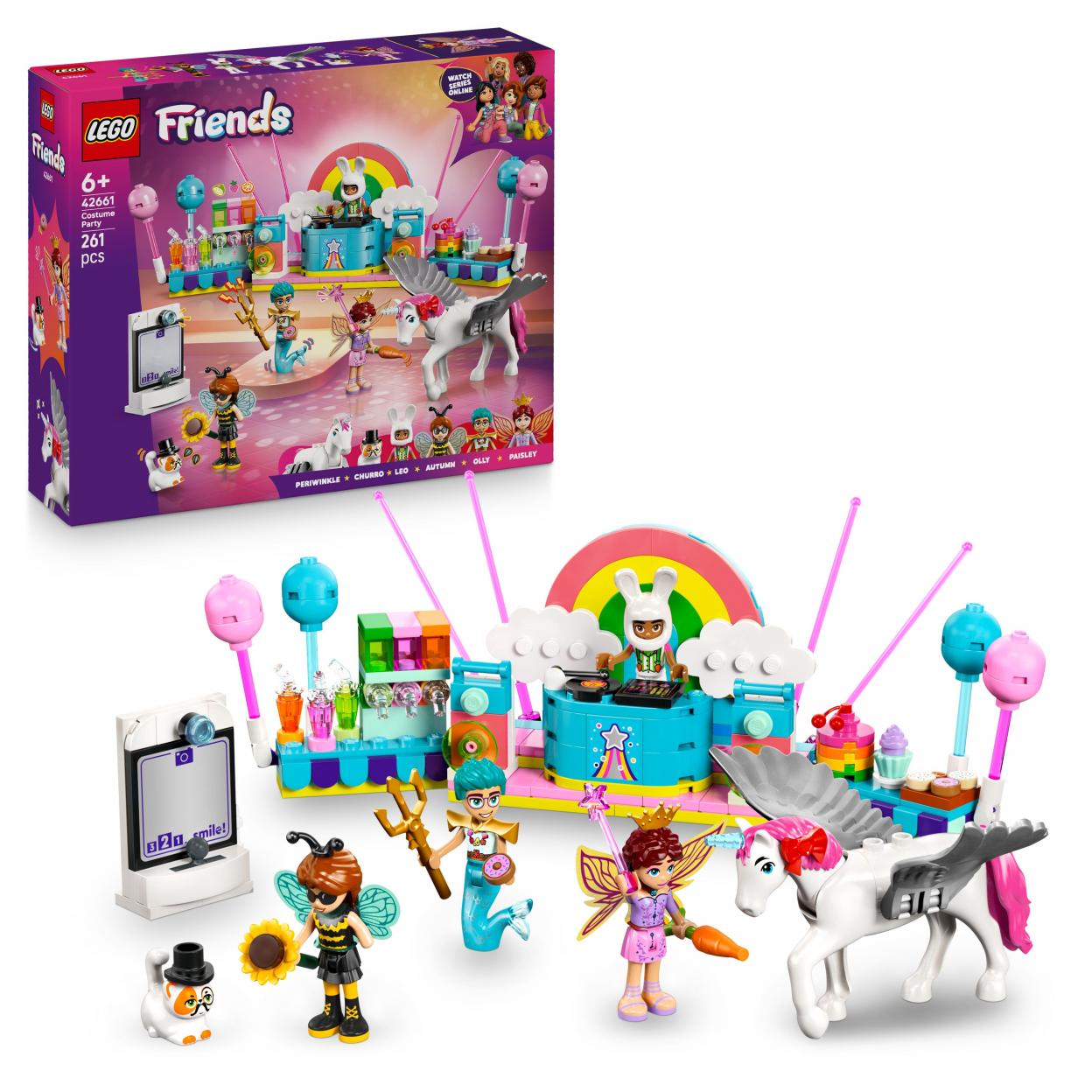 Lego(r) Přátelé 42661 Převlékací ples s jednorožcem