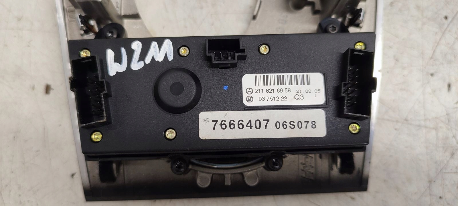 RAHMEN schalthebel Mercedes W211 3,0 CDI V6
