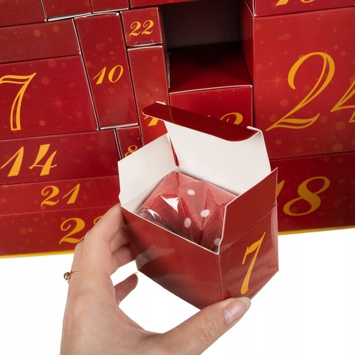 KALENDARZ ADWENTOWY GADŻETY PREZENT DLA KOBIETY Rodzaj stojący