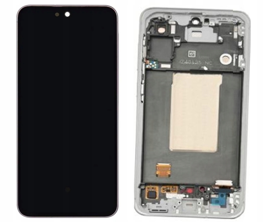 Nowy Ekran LCD Samsung A56 SM-A566B, SM-A566B/DS Z Ramką Grafit