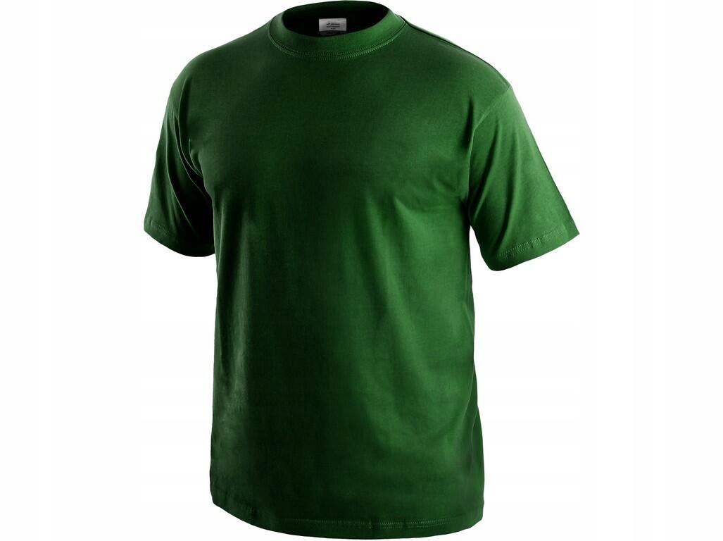 

T-shirt Mocna Koszulka Bawełna Daniel Zielona r. M