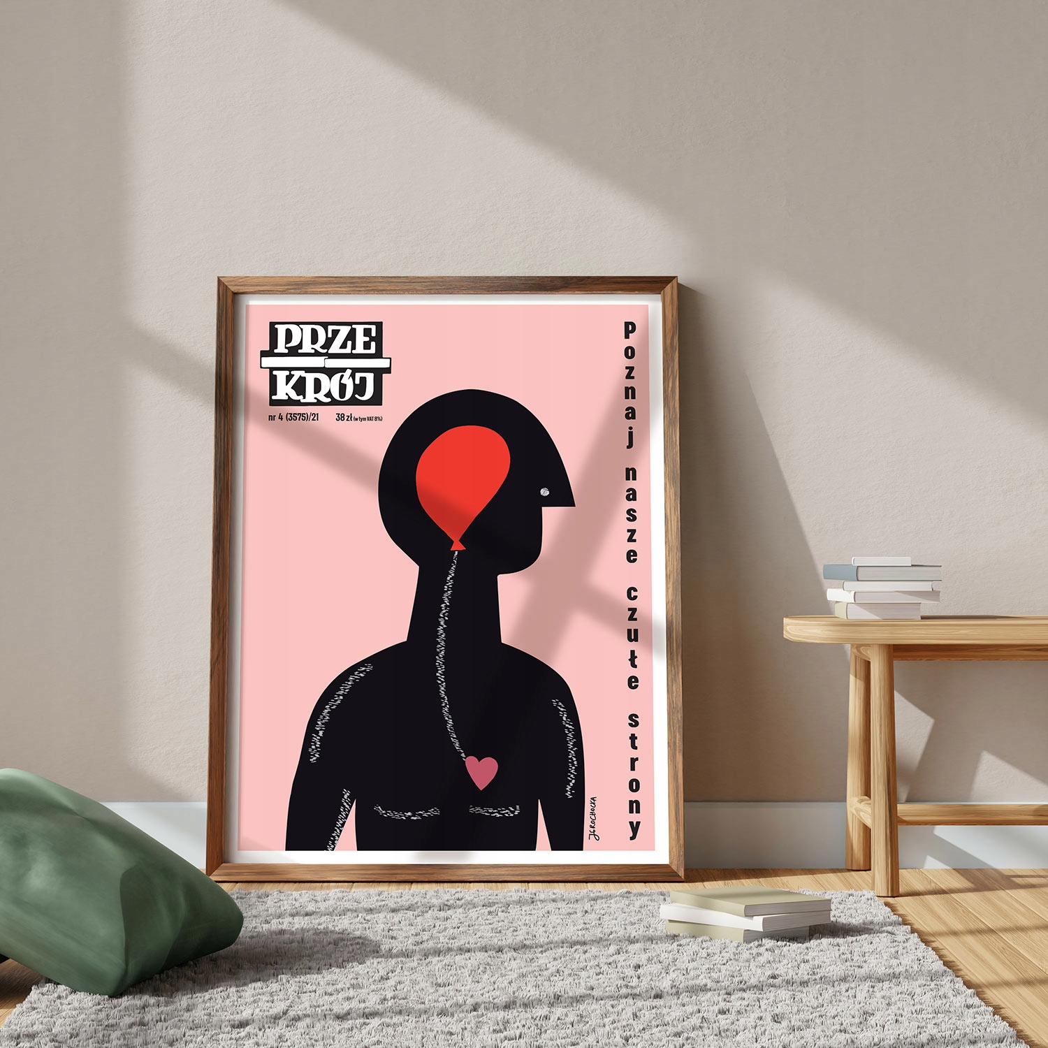 Plakat Czułe strony - J. Grochocka, PRZEKRÓJ Kod producenta PLA-020-021