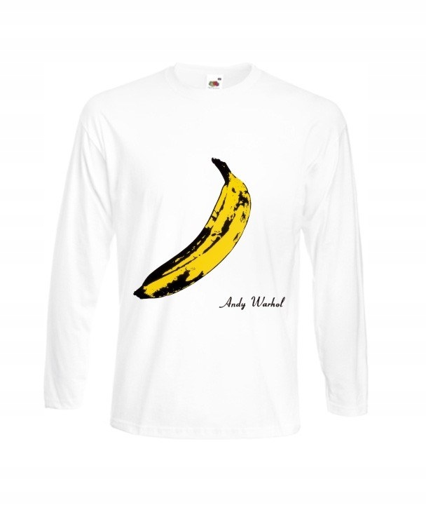 

Bluzka Andy Warhol Pop Art Banan Wzory Prezent