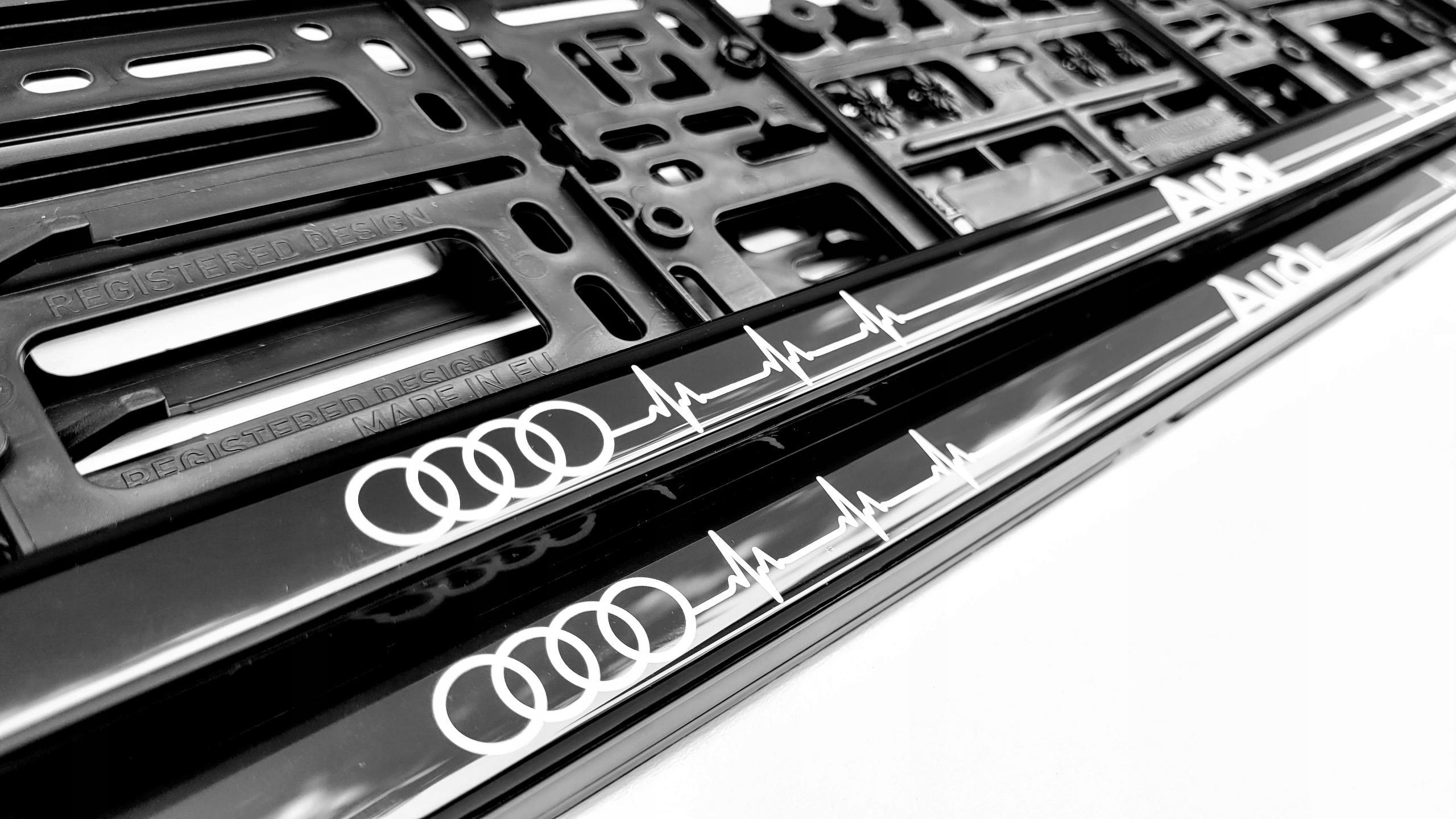 Ramki do tablic rejestracyjnych Audi Puls Żelowe