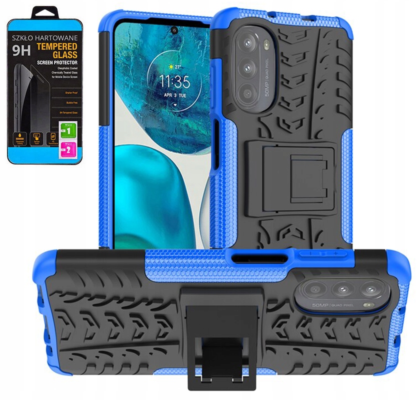 

Etui Pancerne do Motorola Moto G52 G82 Szkło