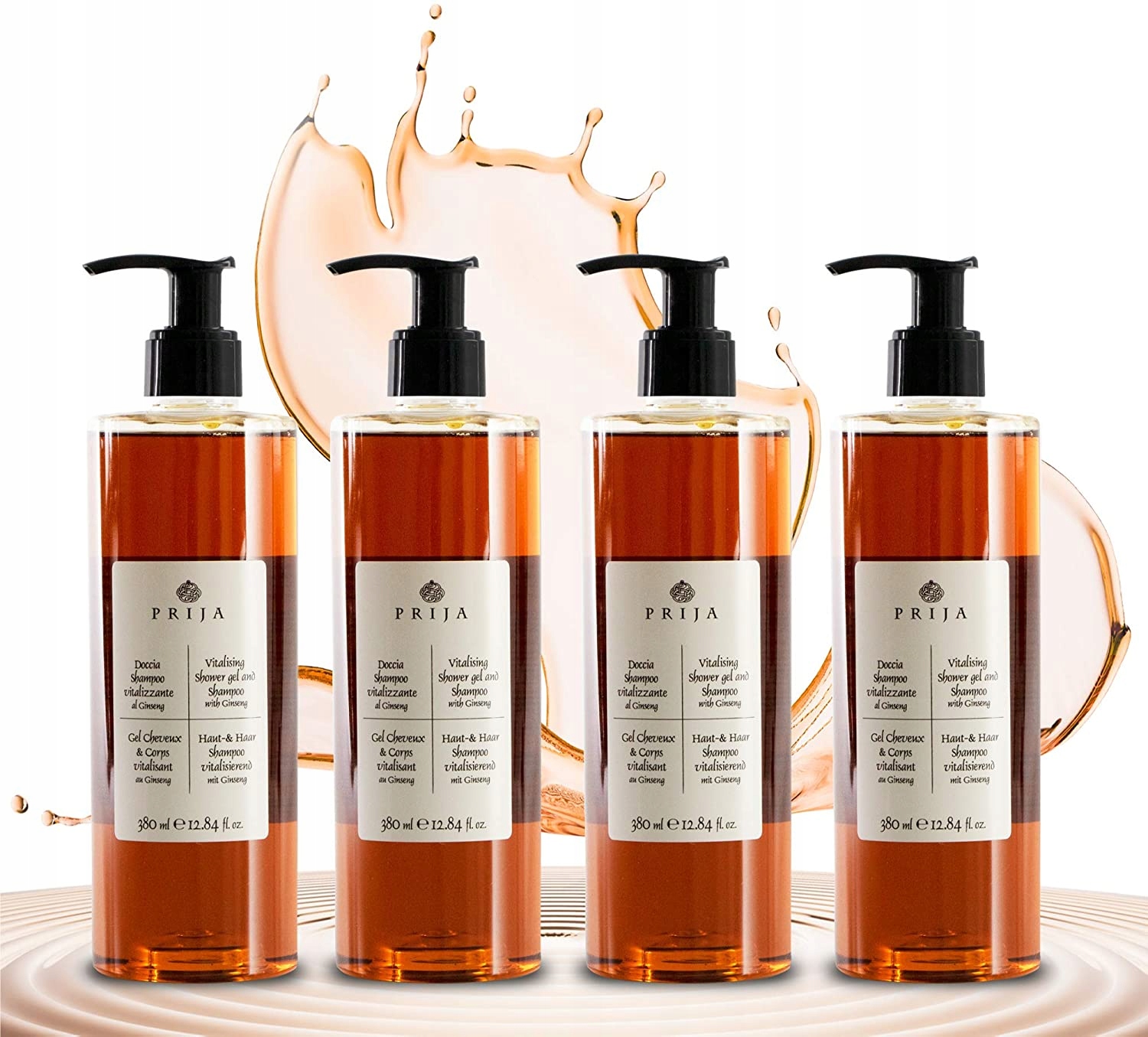 

Prija żel i szampon pod prysznic 380ml atomizer