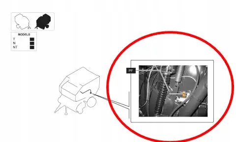 MT00001576 Sensor Producent części Kverneland