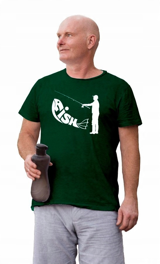 

Koszulka męska Fish t-shirt Ryba Wędkarz 4XL