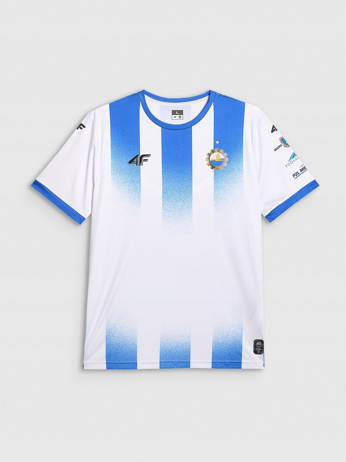 Tričko 4F Bavlněné tričko Pohodlné pánské Bílé Xs