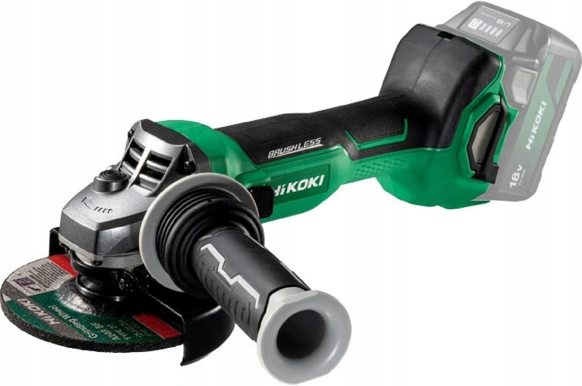 Szlifierka kątowa HiKOKI G1813DA W4Z 125mm 18V Bl Body karton