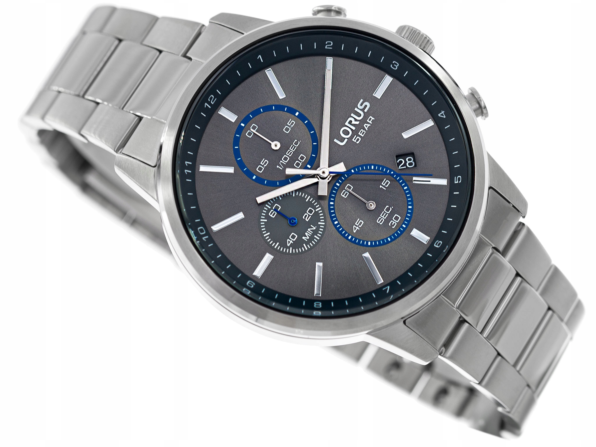 Pánské Hodinky Lorus RM399GX9 Stoper Data Krabička