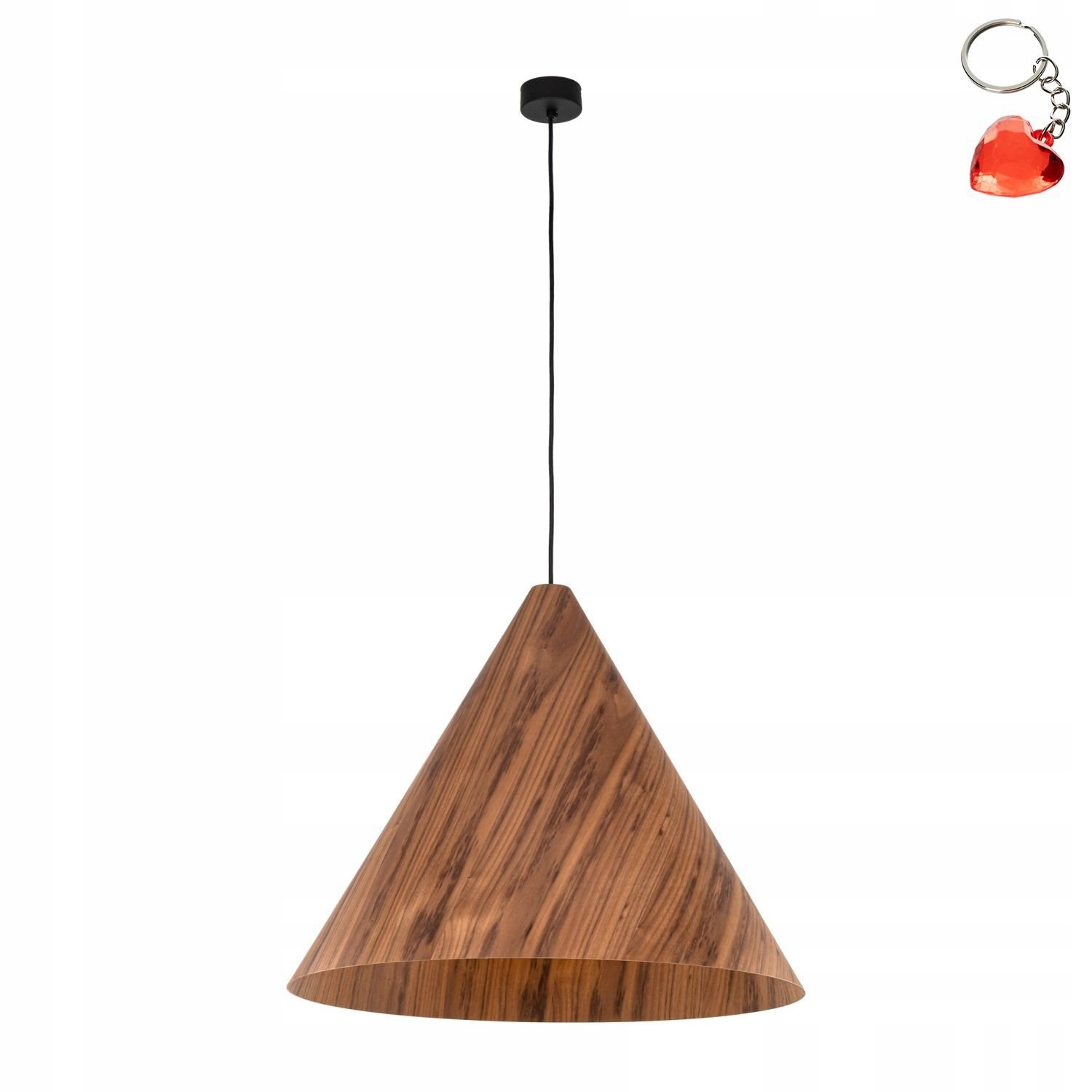 Závesná lampa Solis Wood Dub tmavý 10598 Tk Lighting