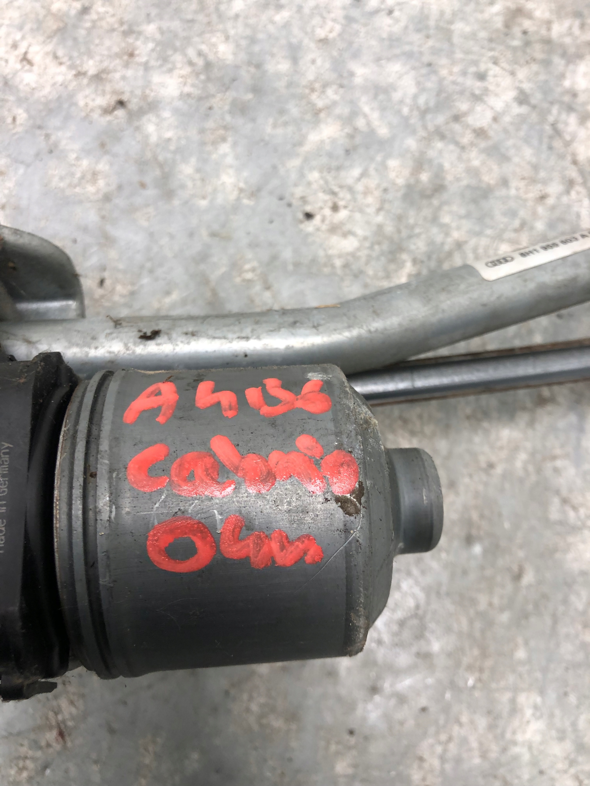 Wischergestänge AUDI A4 B6 CABRIO 8H1955603A 8E1955119