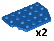 

Lego 32059 Płytka Skos Niebieski 2 szt. Nowa