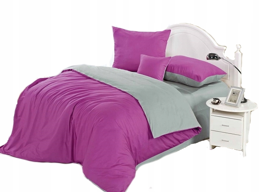 POŚCIEL 200x220 3 części BAWEŁNA DWUSTRONNA bawełna 100% gruba