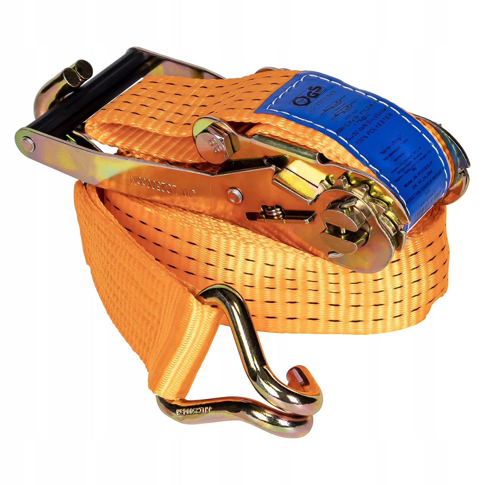 Pas transportowy z napinaczem 6m 5T 50mm