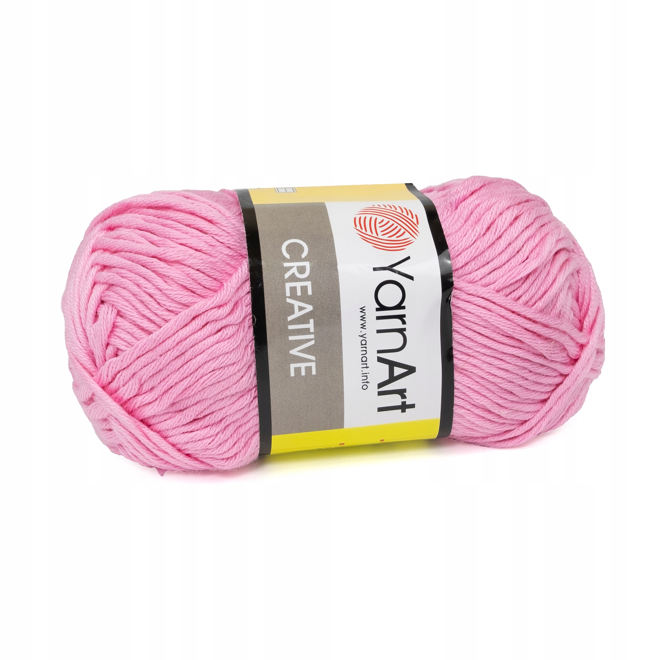 50g włóczka 100% bawełna Creative różowy 230