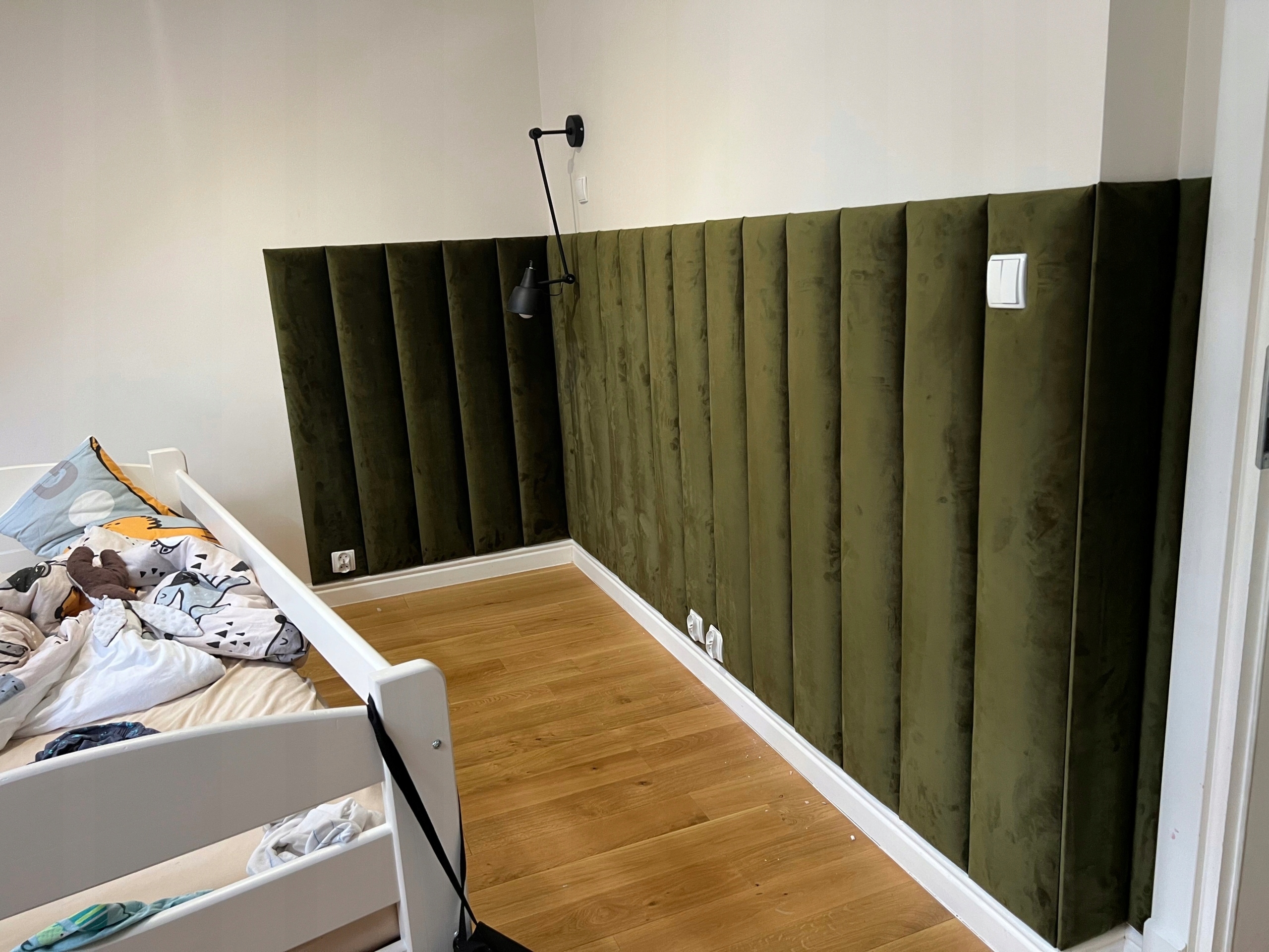 30x40 PANEL ŚCIENNY TAPICEROWANY French Velvet Szerokość mebla 40 cm