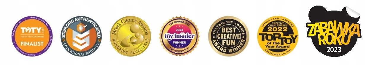 KLOCKI MAGNETYCZNE CLIXO MODELE 3D ROZWIJA KREATYWNOŚĆ MONTESSORI Bohater brak