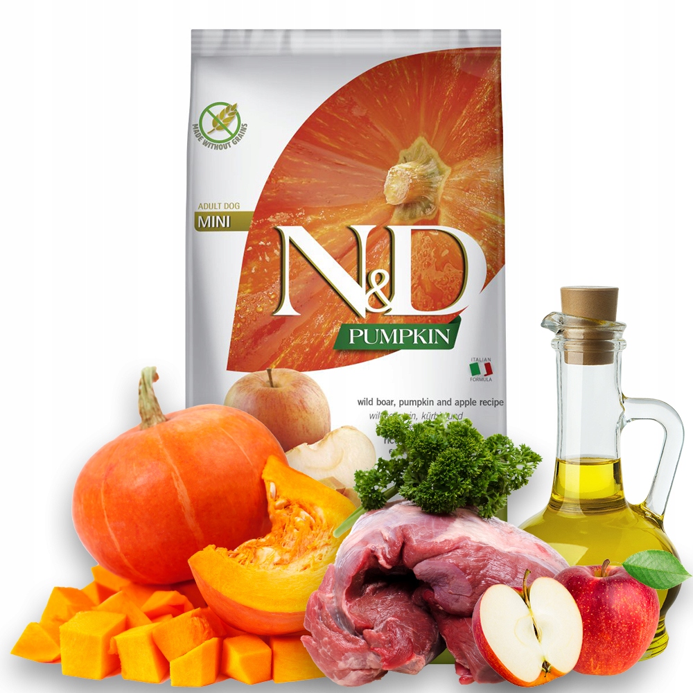 Nd Pumpkin Boar Mini Adult 2,5kg dzik dynia jabłko