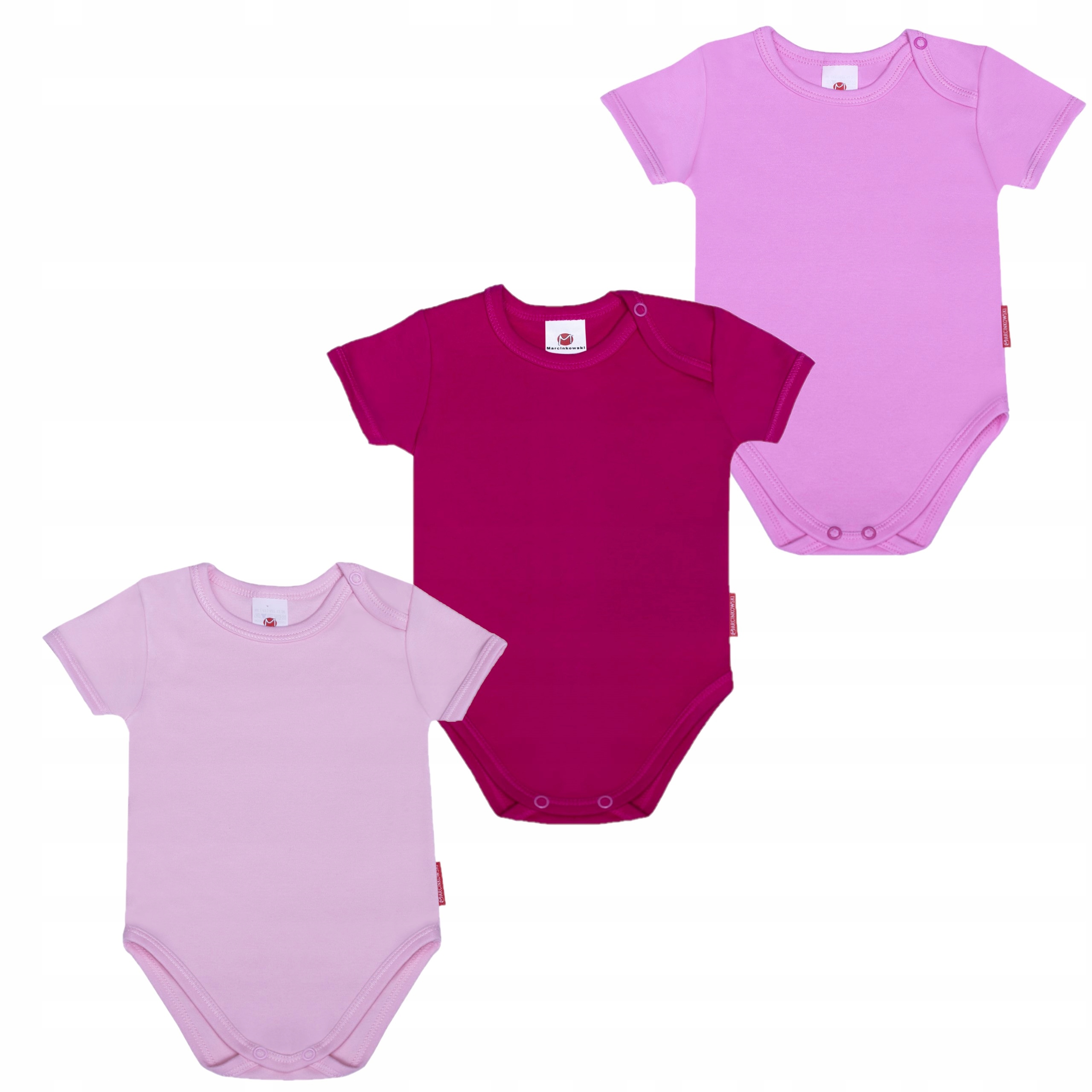 

Body Krótki Rękaw Bawełniane Pieluchowanie 3X 176