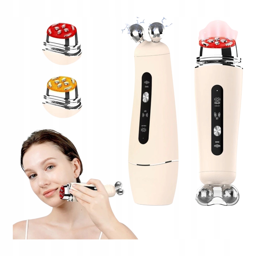 Bezjehlová Mezoterapie 6v1 Lifting Obličeje Rf Ems Fototerapie