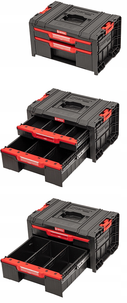 QBRICK skrzynka PRO Drawer 2 Toolbox Basic szuflad Marka Qbrick system
