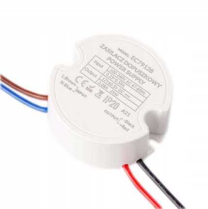 

Zasilacz do taśm Led 12V 25W dopuszkowy IP20