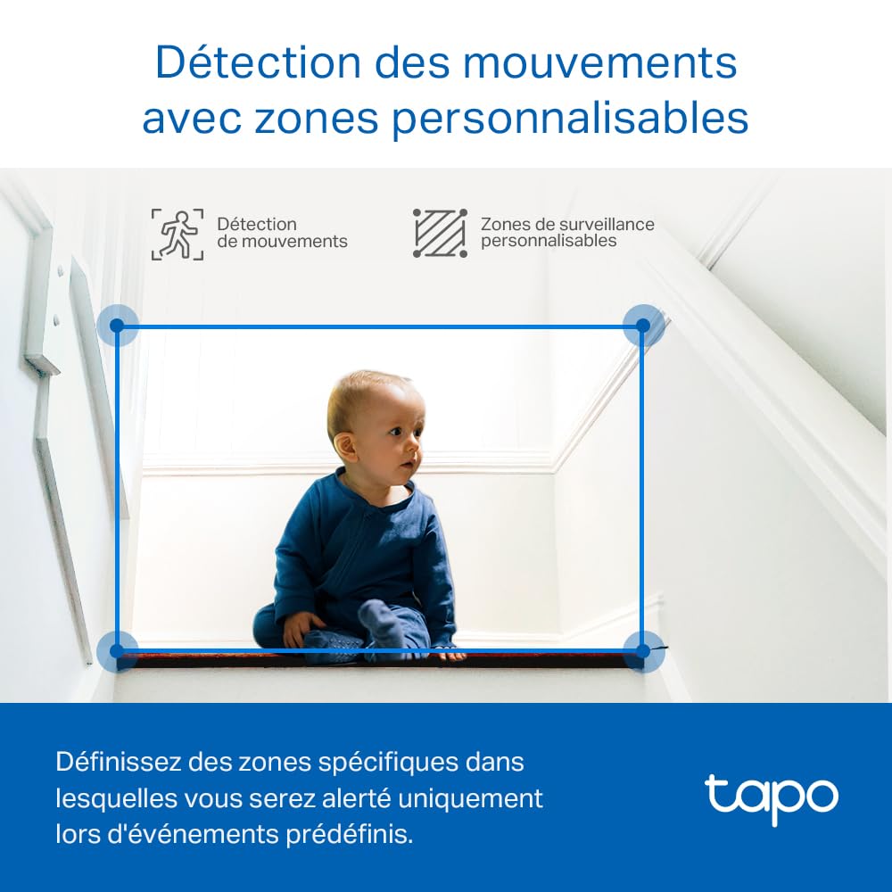 TAPO C230 3K 5MP 360° WiFi Kamera AI Nocny Tryb Audio Alexa — miniatura 7