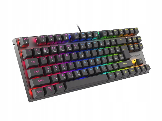 Genesis herná mechanická klávesnica Thor 303/ Tkl/ Rgb/ Outemu Red/…
