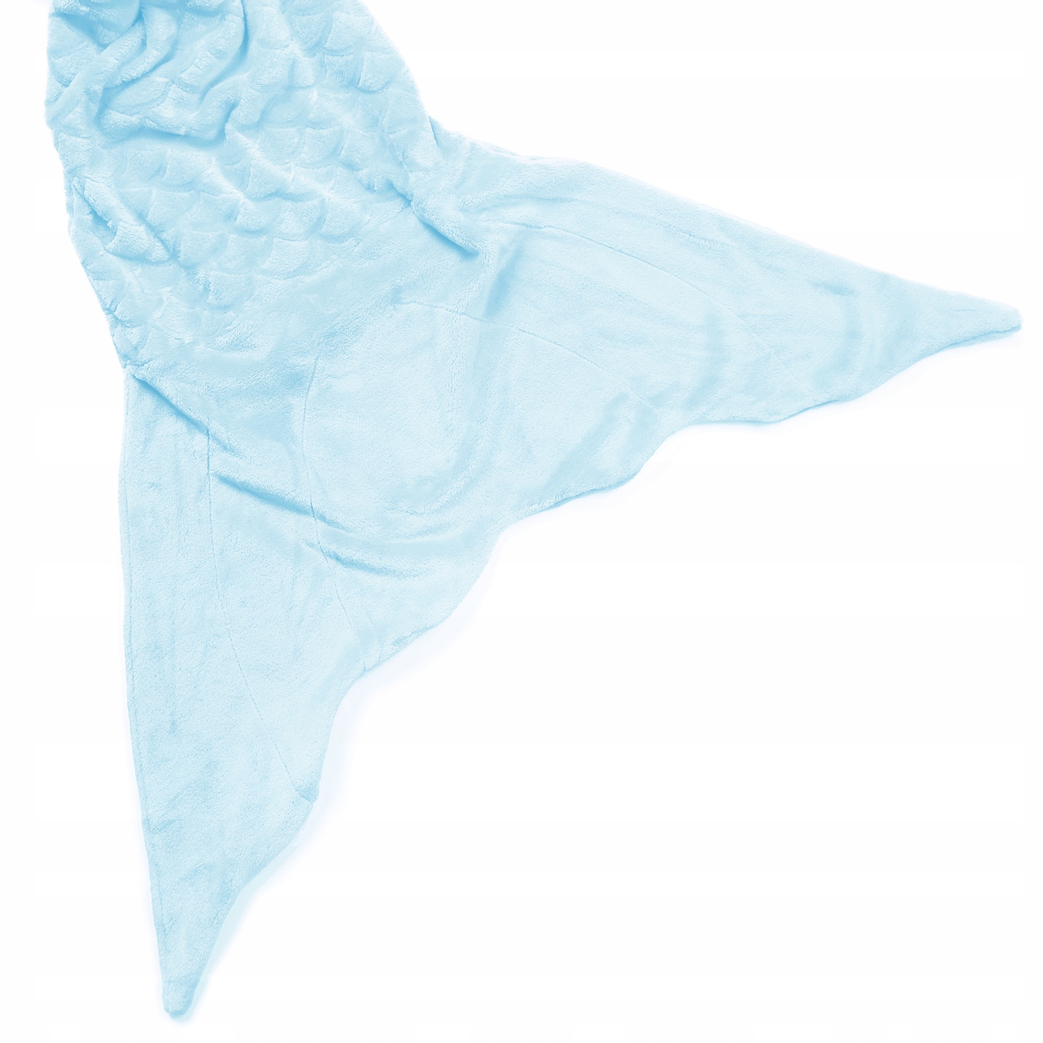 Kocyk ogon syrenki ozdobny gładki mały 140x53 cm Kod producenta koc dekoracyjny