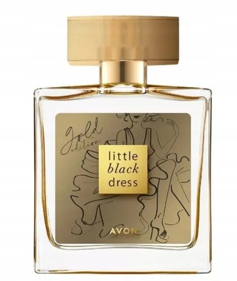 Avon Lbd Little Black Dress Perfum Damski Gold 50 ml unikat